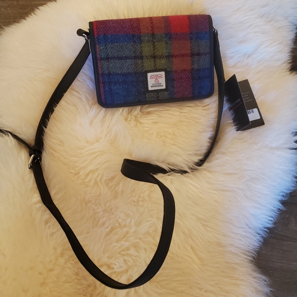 Harris Tweed Cross Body Shoulder Bag - Picture 1 of 7